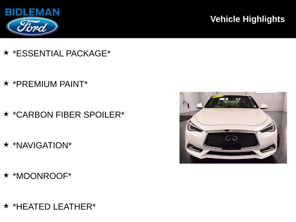 Used 2022 INFINITI Q60 3.0t Luxe w/ Essential Package AWD/4WD image 10