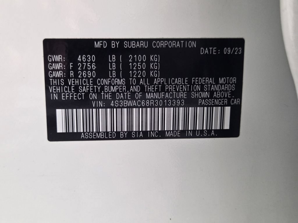 Used 2024 Subaru Legacy Premium AWD/4WD image 34