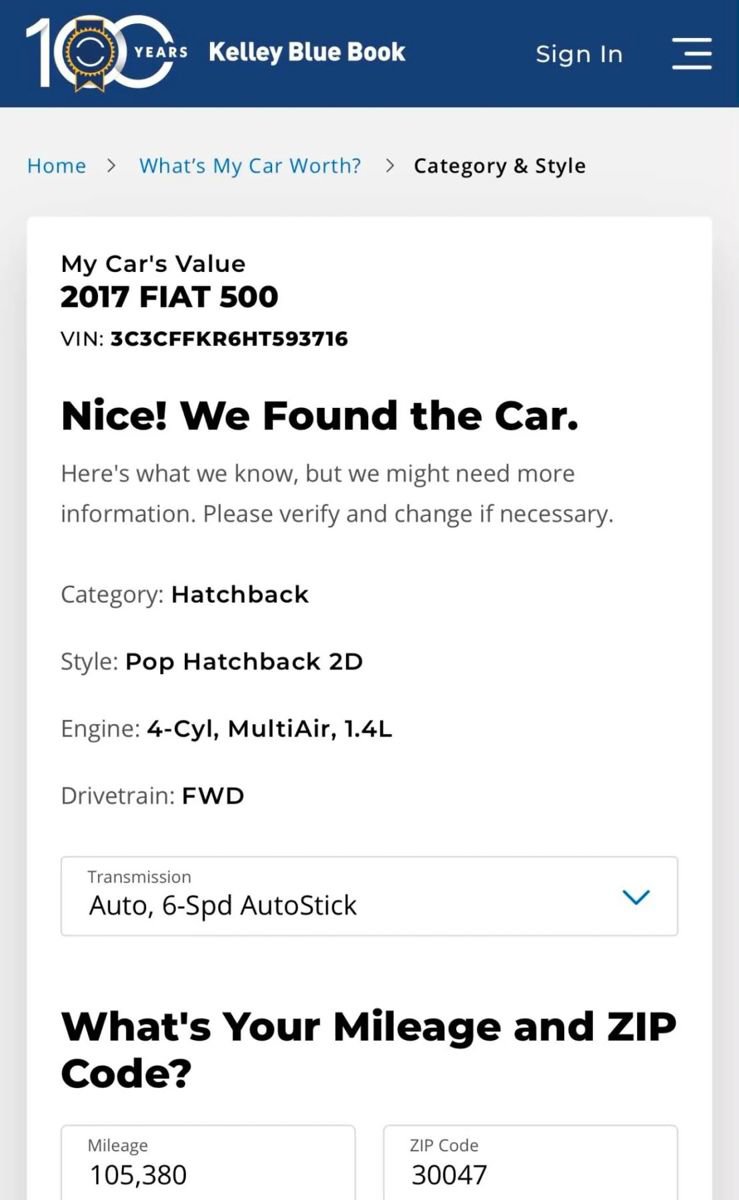 Used 2017 FIAT 500 Pop FWD image 3
