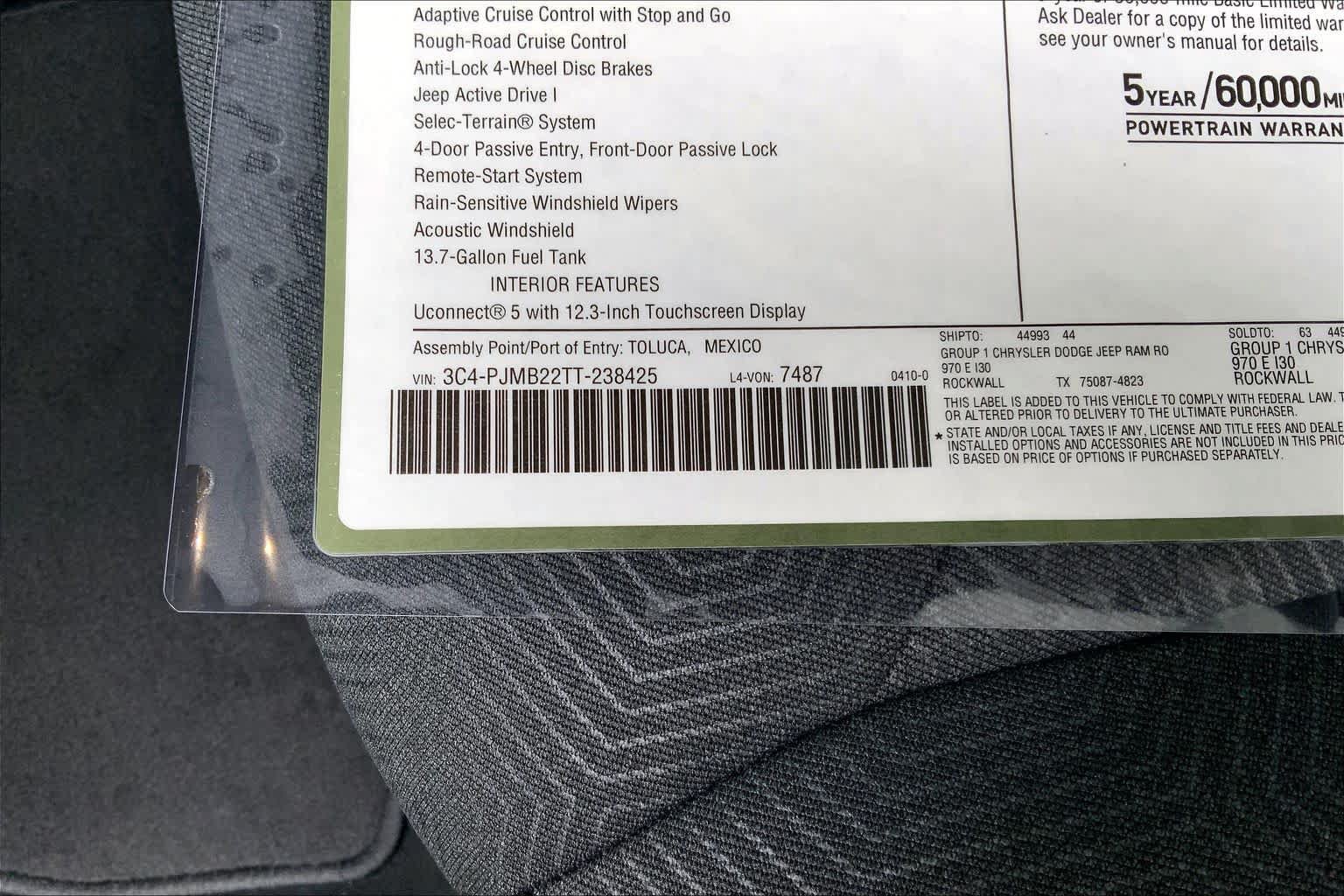 New 2026 Jeep Cherokee Laredo AWD/4WD image 19