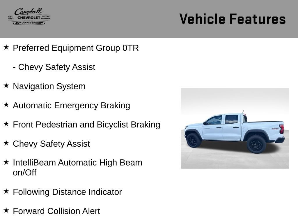 New 2026 Chevrolet Colorado Trail Boss AWD/4WD image 6