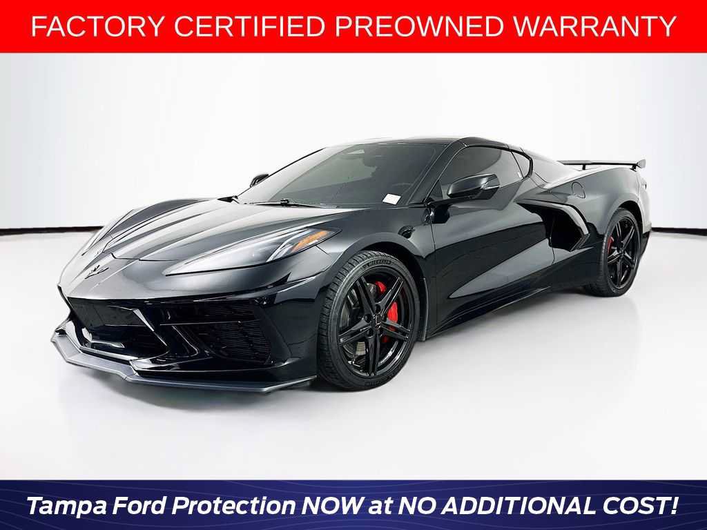 Used 2025 Chevrolet Corvette Stingray Coupe w/ Z51 Performance Package RWD image 1