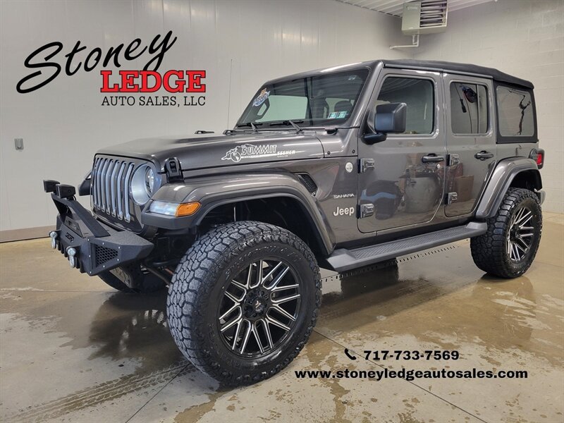 Used 2022 Jeep Wrangler Unlimited Sahara w/ Cold Weather Group AWD/4WD image 1