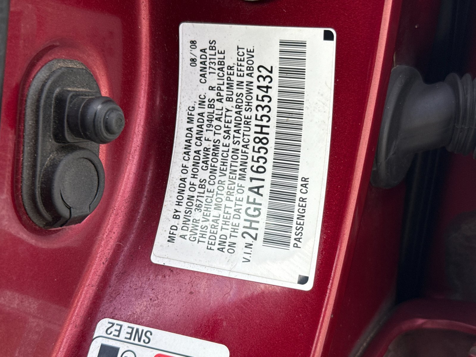 Used 2008 Honda Civic LX image 24