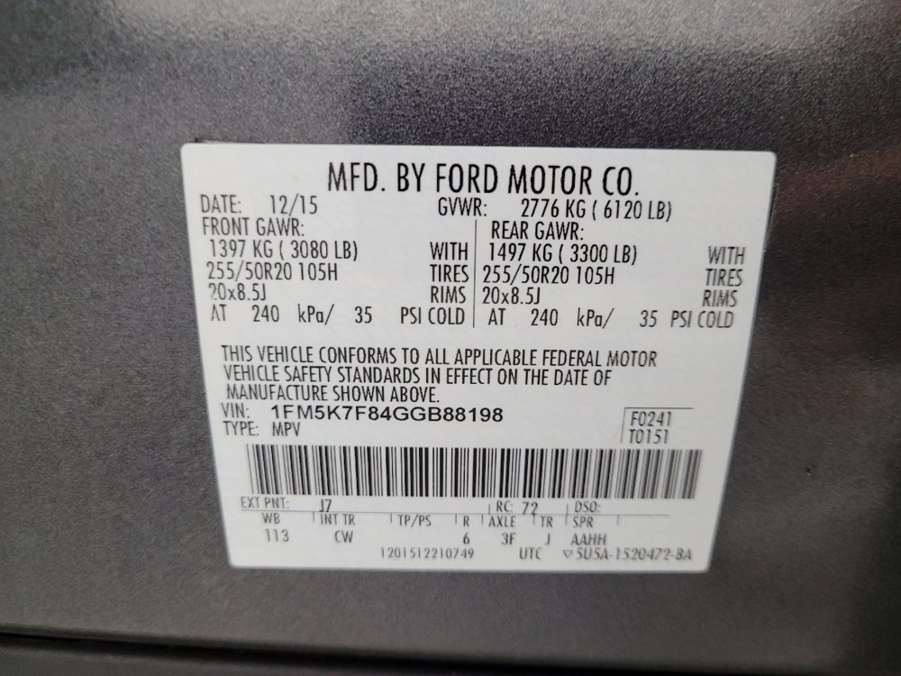Used 2016 Ford Explorer Limited FWD image 33