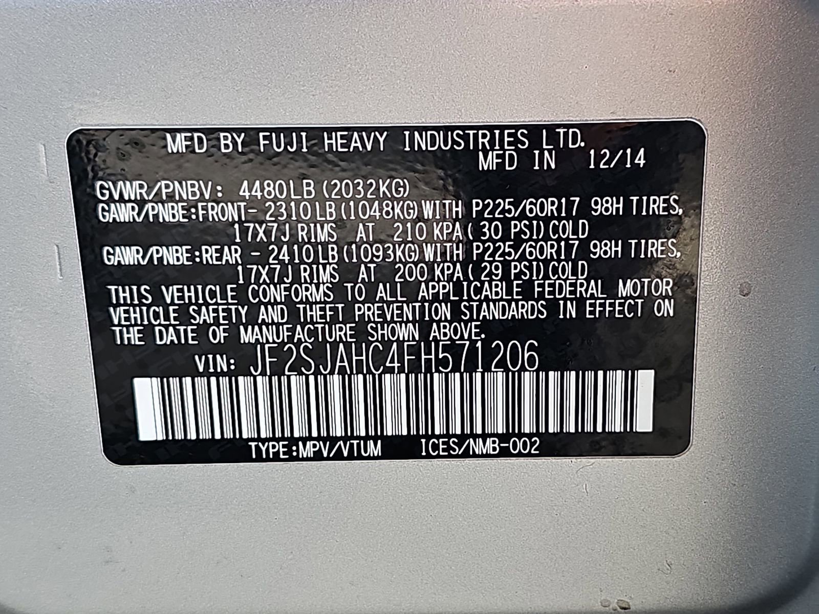 Used 2015 Subaru Forester 2.5i Limited w/ Popular Package #2 AWD/4WD image 38