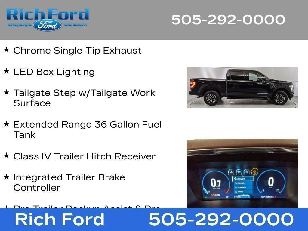 Certified 2023 Ford F150 Lariat w/ Max Trailer Tow Package AWD/4WD image 67