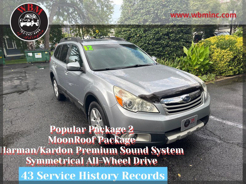 Used 2012 Subaru Outback 3.6R Limited w/ Moonroof Pkg