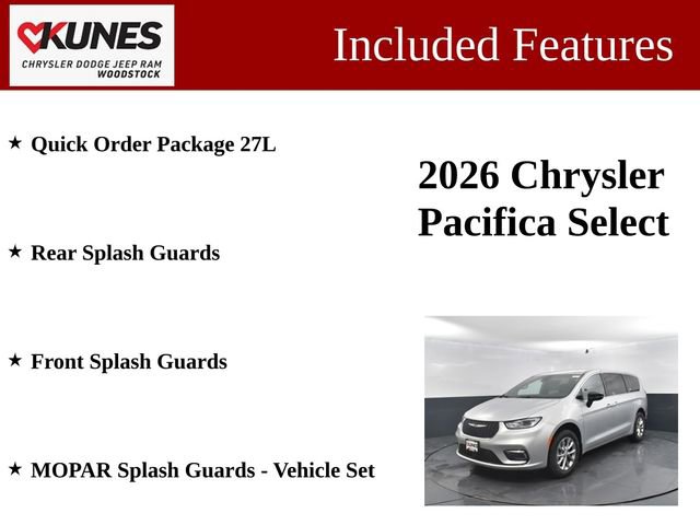 New 2026 Chrysler Pacifica Select image 3
