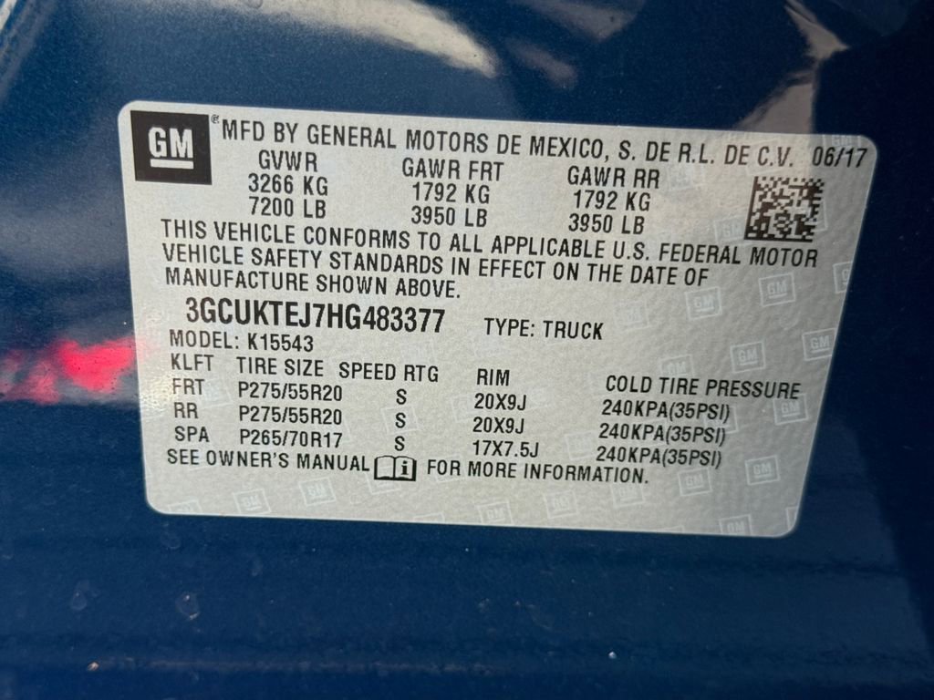 Used 2017 Chevrolet Silverado 1500 High Country AWD/4WD image 29