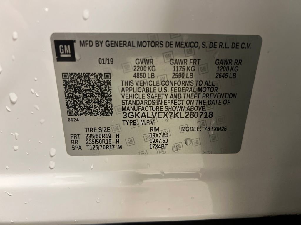 Certified 2019 GMC Terrain SLT image 28