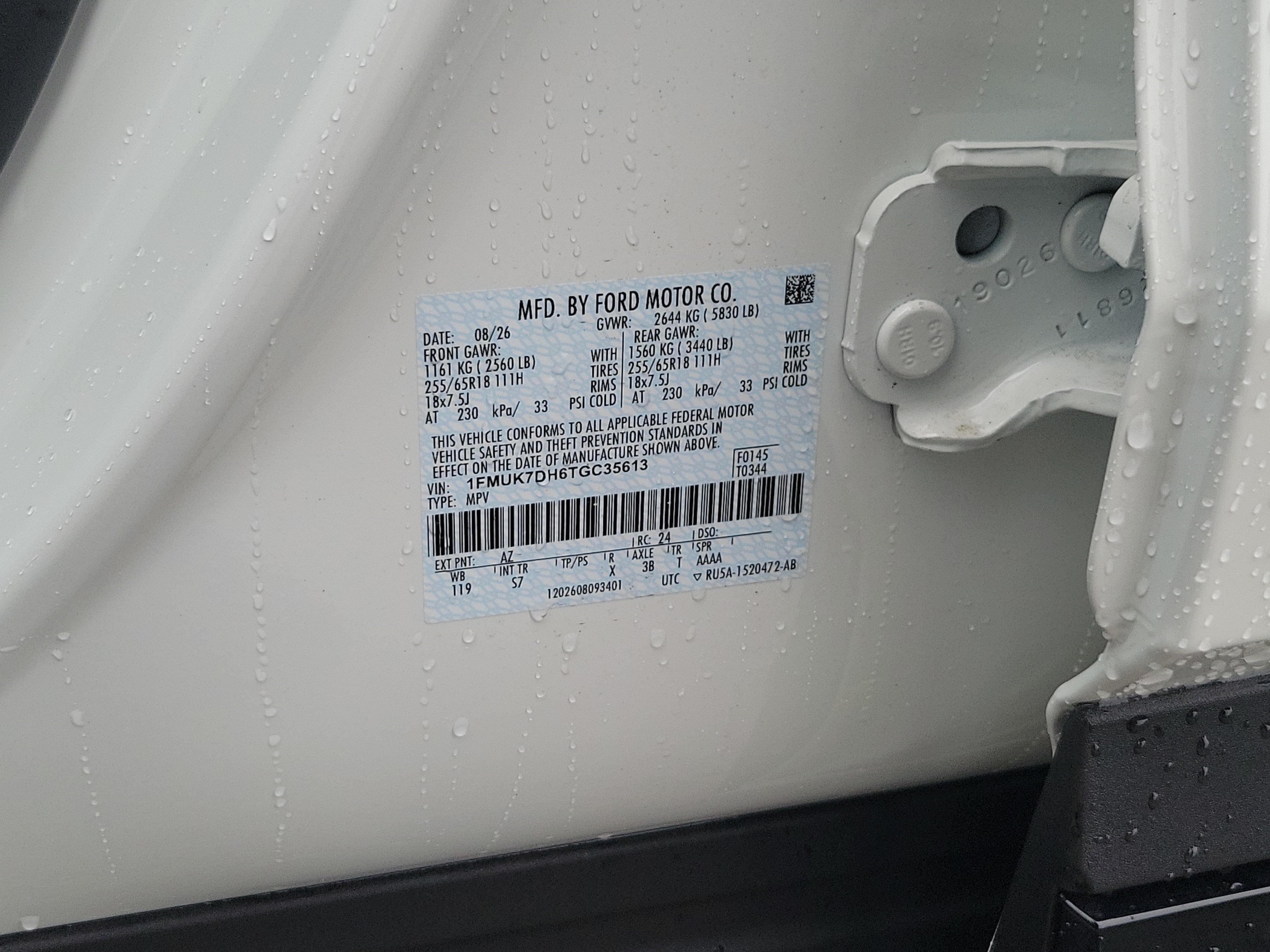 New 2026 Ford Explorer Active w/ Active Comfort Package RWD image 33