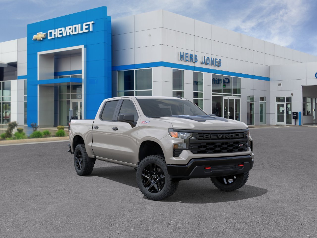 New 2026 Chevrolet Silverado 1500 Custom Trail Boss w/ LPO, Dark Essentials Package