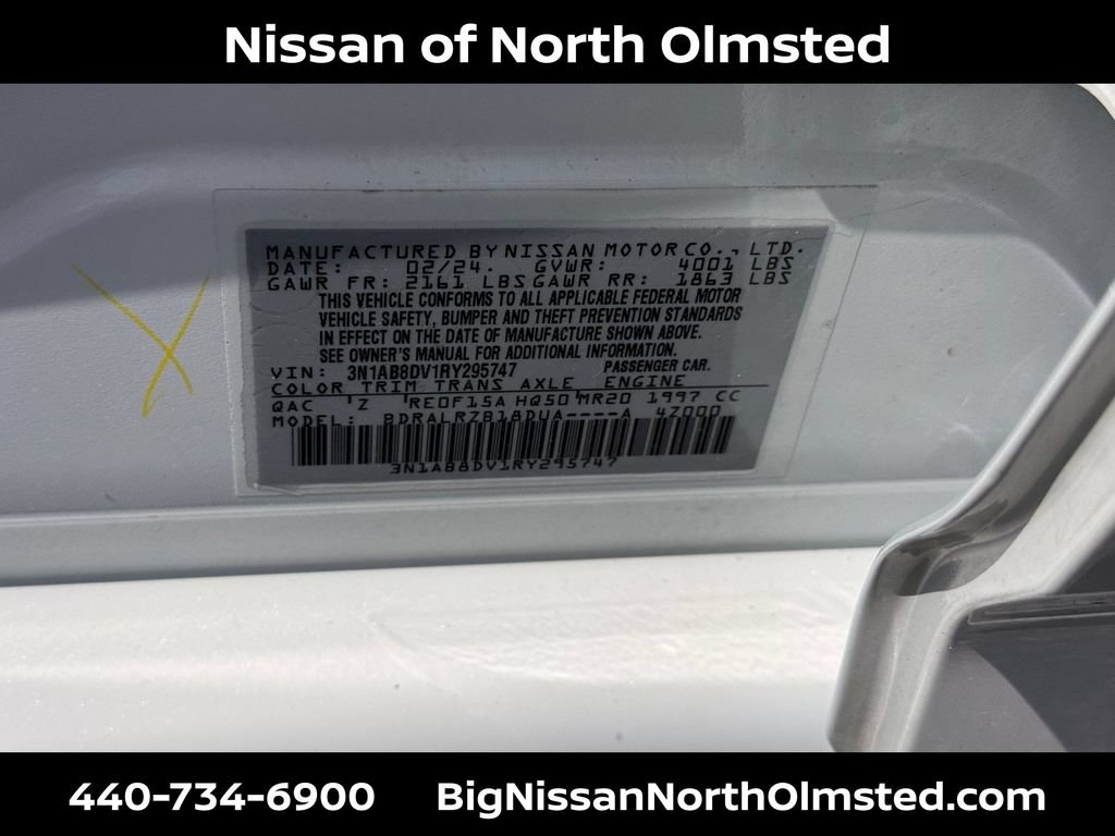 Certified 2024 Nissan Sentra SR FWD image 31