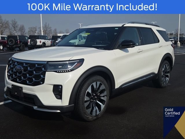 Used 2025 Ford Explorer Platinum w/ LUX Leather Package AWD/4WD image 2