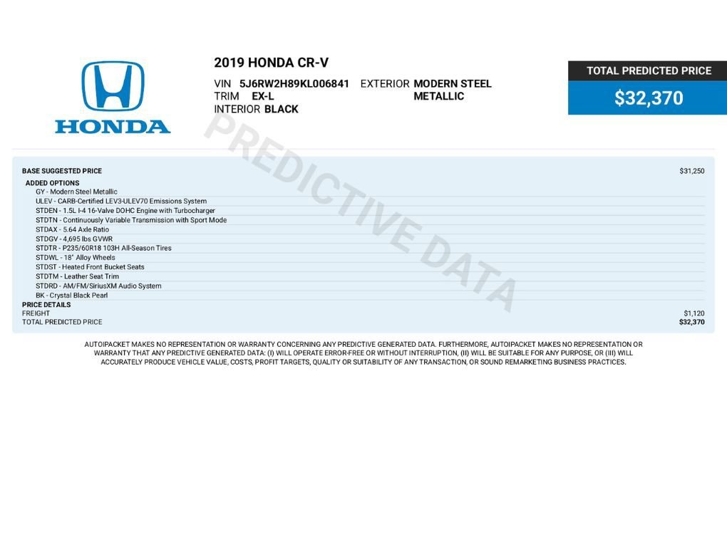 Used 2019 Honda CR-V EX-L image 8