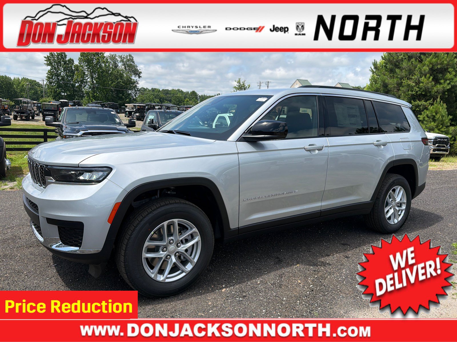 New 2026 Jeep Grand Cherokee L Laredo RWD image 1
