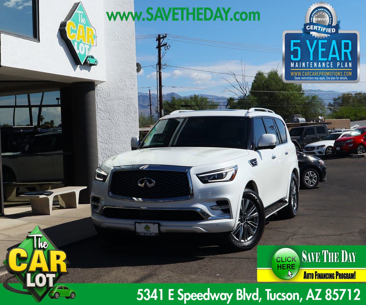 Used 2022 INFINITI QX80 Luxe w/ All-Season Package image 1