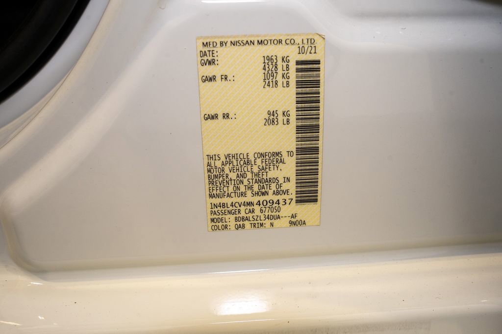 Certified 2021 Nissan Altima 2.5 SR image 19