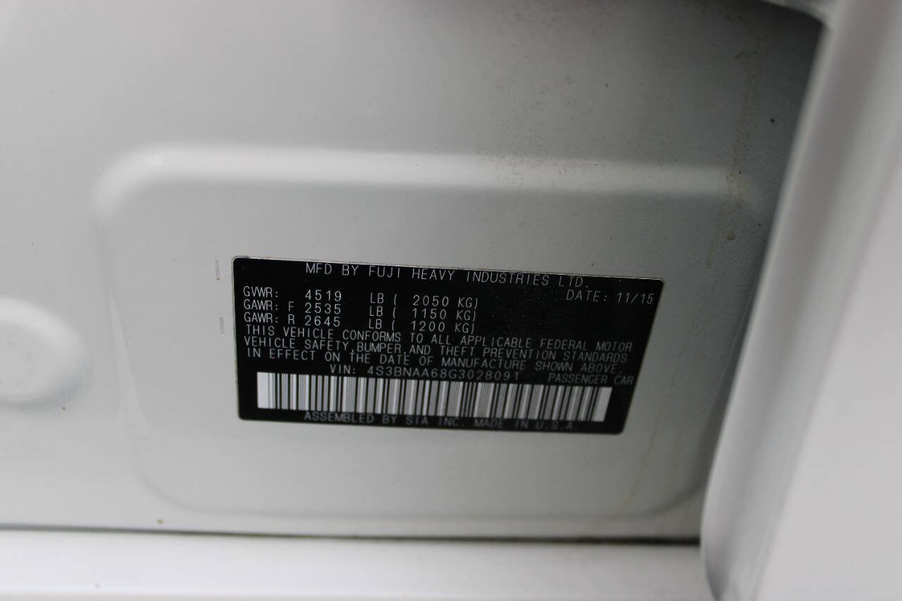 Used 2016 Subaru Legacy 2.5i AWD/4WD image 13