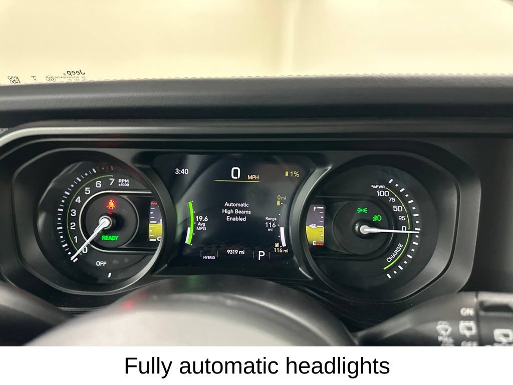 Used 2025 Jeep Wrangler Unlimited Rubicon 4xe w/ Safety Group AWD/4WD image 44