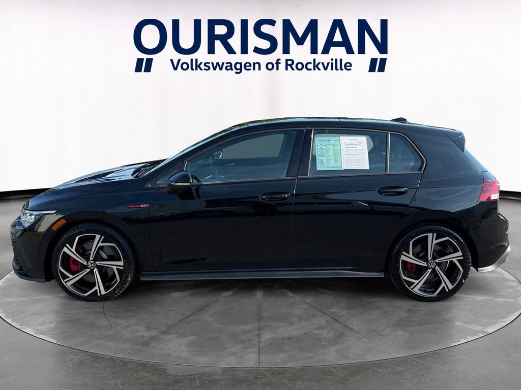 Used 2024 Volkswagen GTI SE w/ SE Leather Seats Package FWD image 3