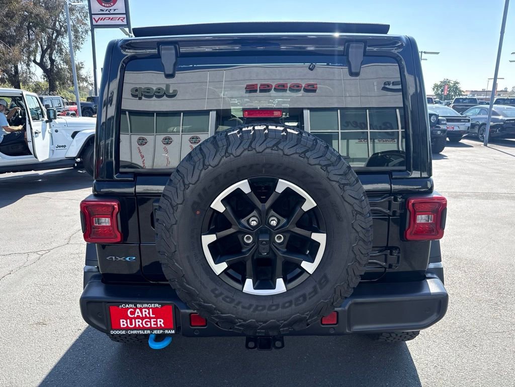 Certified 2025 Jeep Wrangler Unlimited Rubicon 4xe w/ Safety Group AWD/4WD image 6