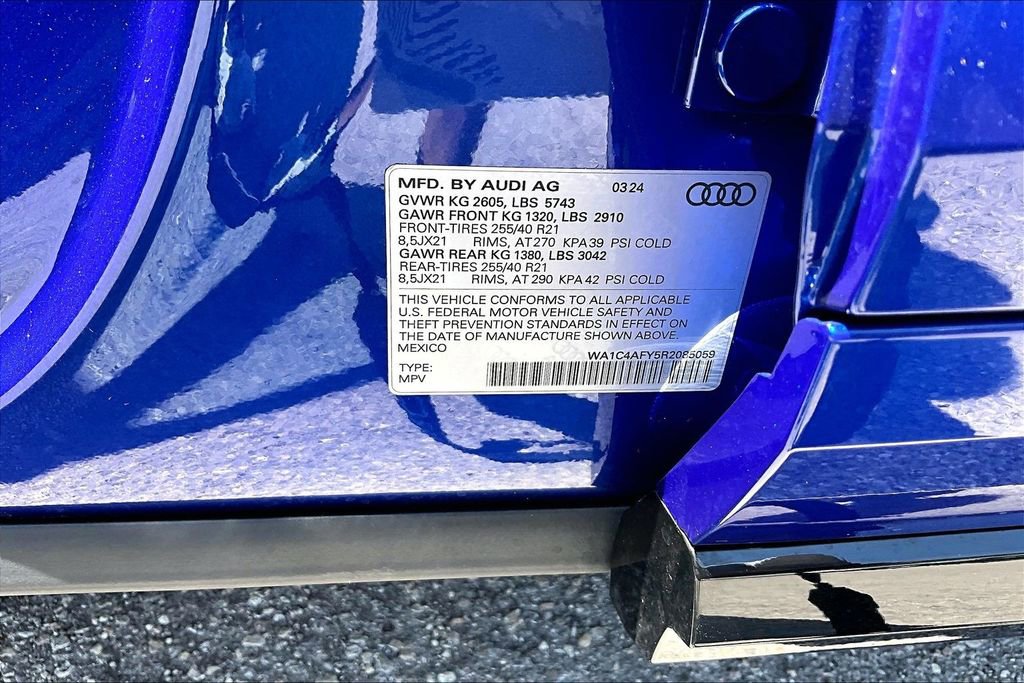 Certified 2024 Audi SQ5 Prestige image 30