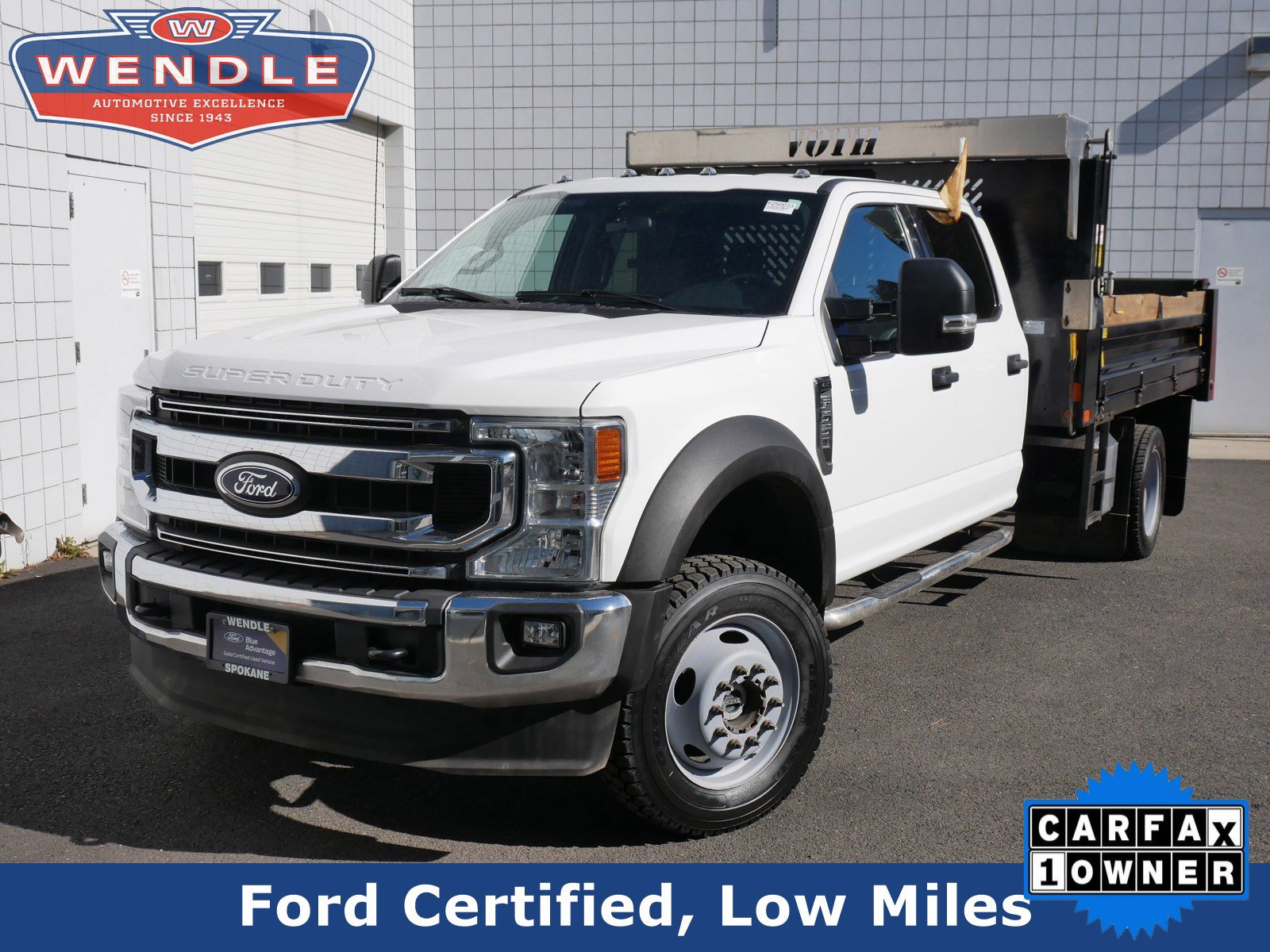 Certified 2022 Ford F550 4x4 Crew Cab Super Duty