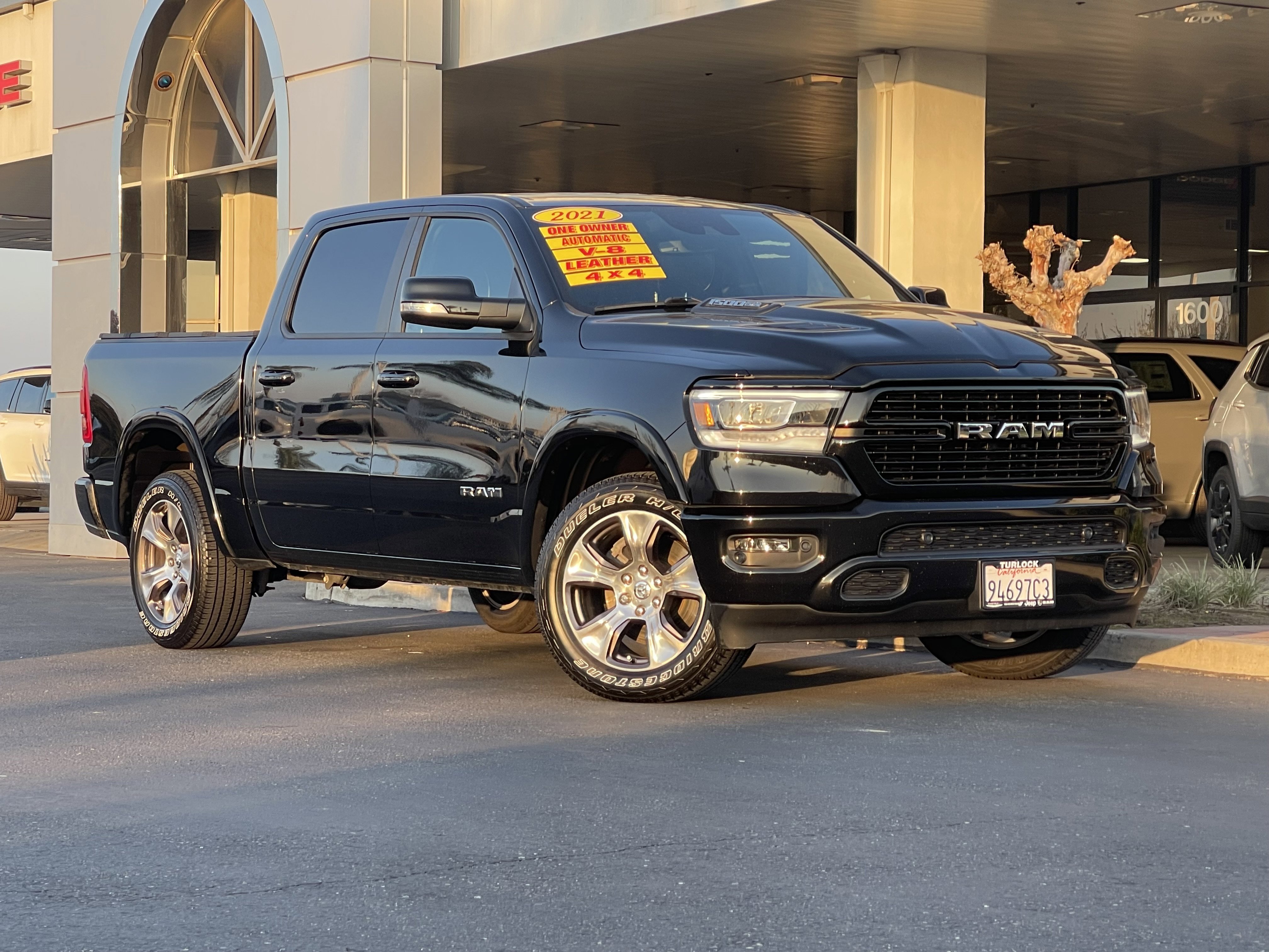 Used 2021 RAM 1500 Laramie w/ Sport Appearance Package image 2