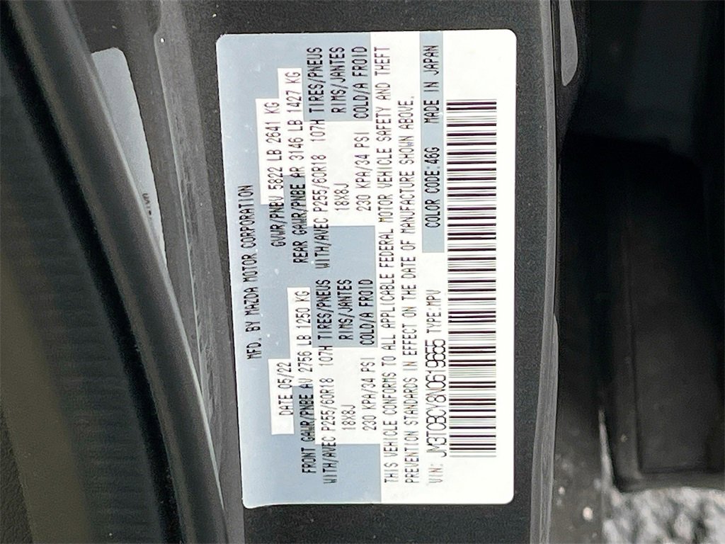 Used 2022 MAZDA CX-9 Touring w/ Touring Premium Package image 32