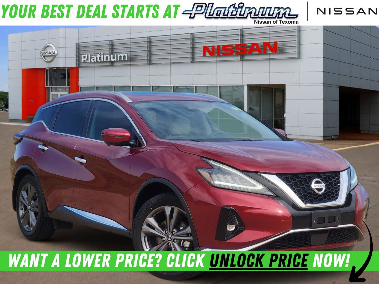 Used 2022 Nissan Murano Platinum w/ Cargo Package image 1