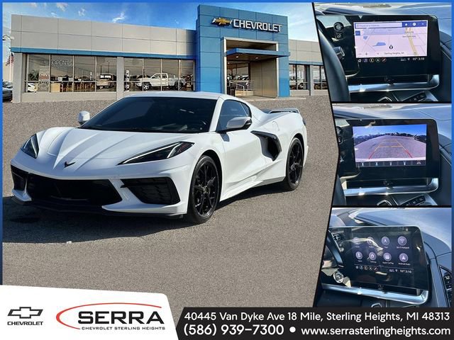 Certified 2020 Chevrolet Corvette Stingray Preferred Cpe w/ 2LT Preferred Equipment Group
