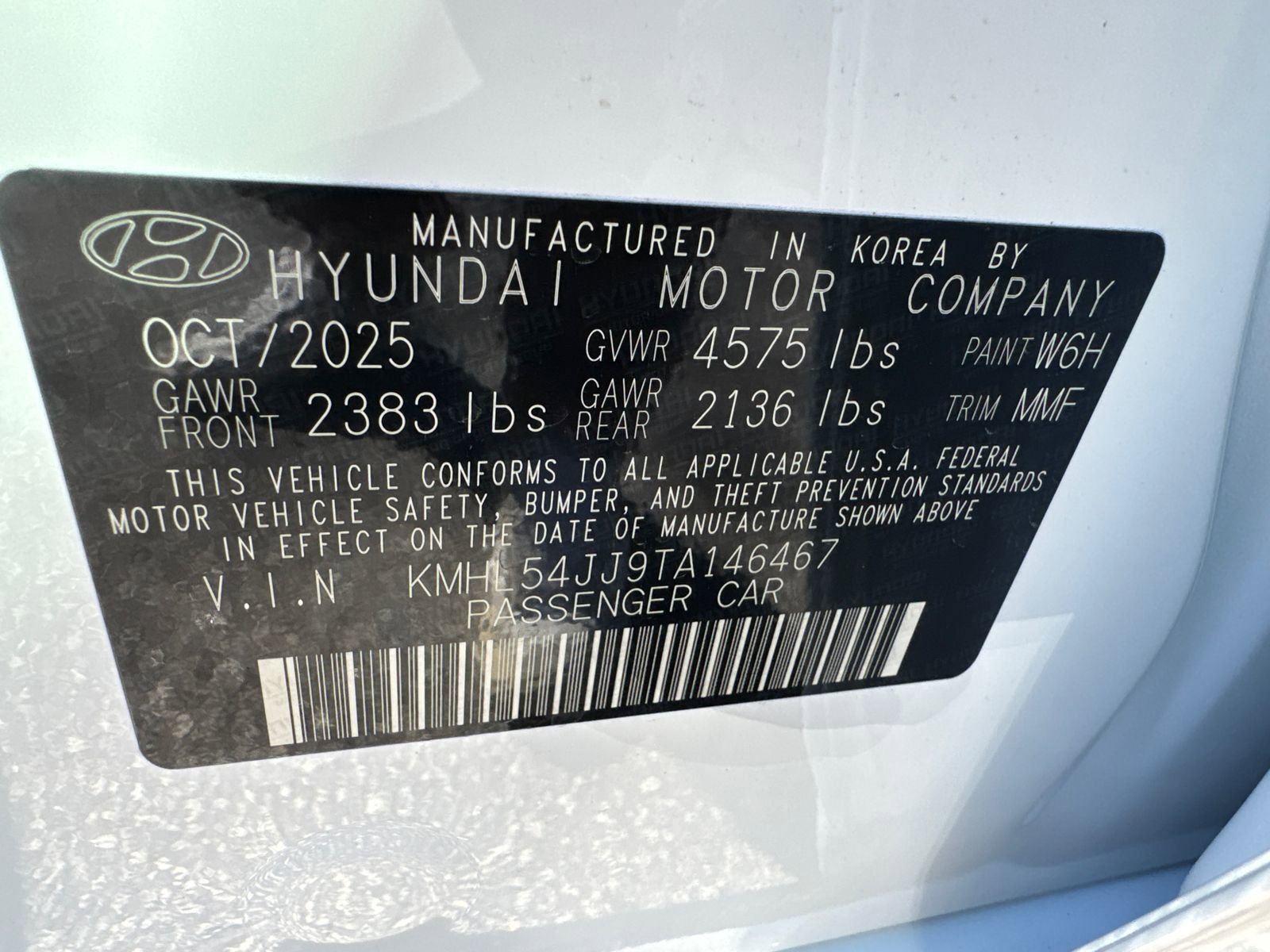 New 2026 Hyundai Sonata Limited FWD image 27