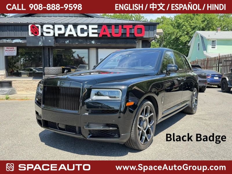 Used 2022 Rolls-Royce Cullinan Black Badge w/ Dark Exterior Package AWD/4WD image 1