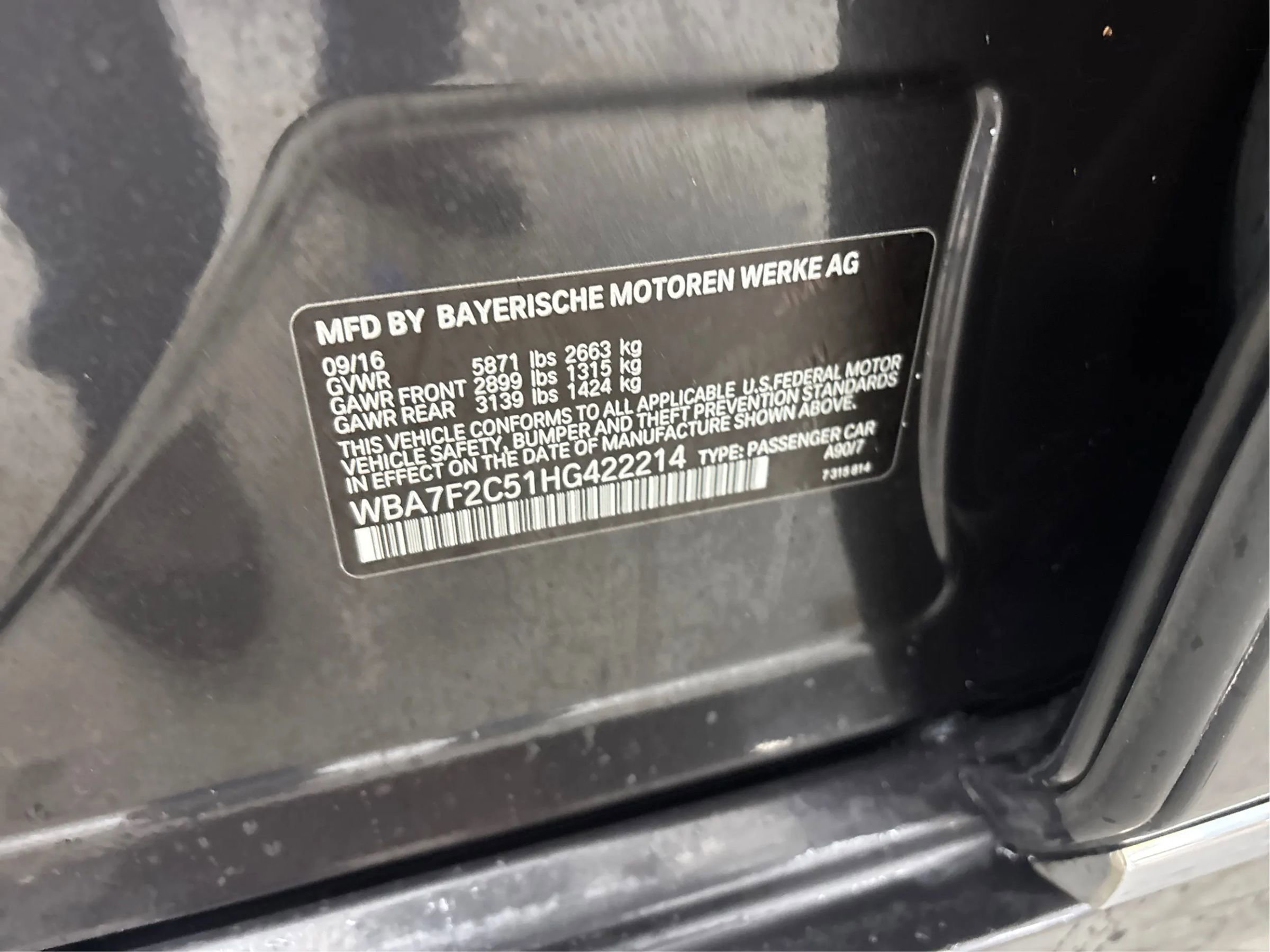 Used 2017 BMW 750i xDrive image 30