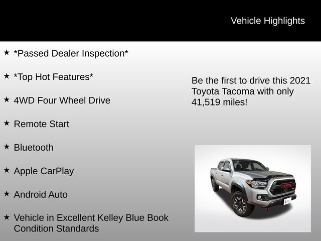 Certified 2021 Toyota Tacoma TRD Off-Road image 6