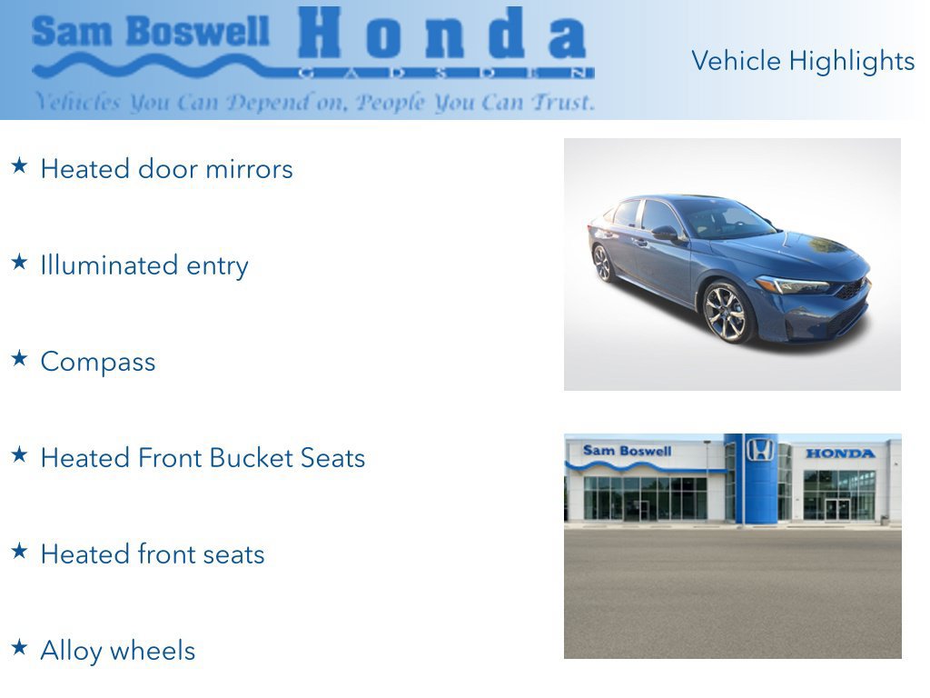 Used 2026 Honda Civic Sport Touring image 6