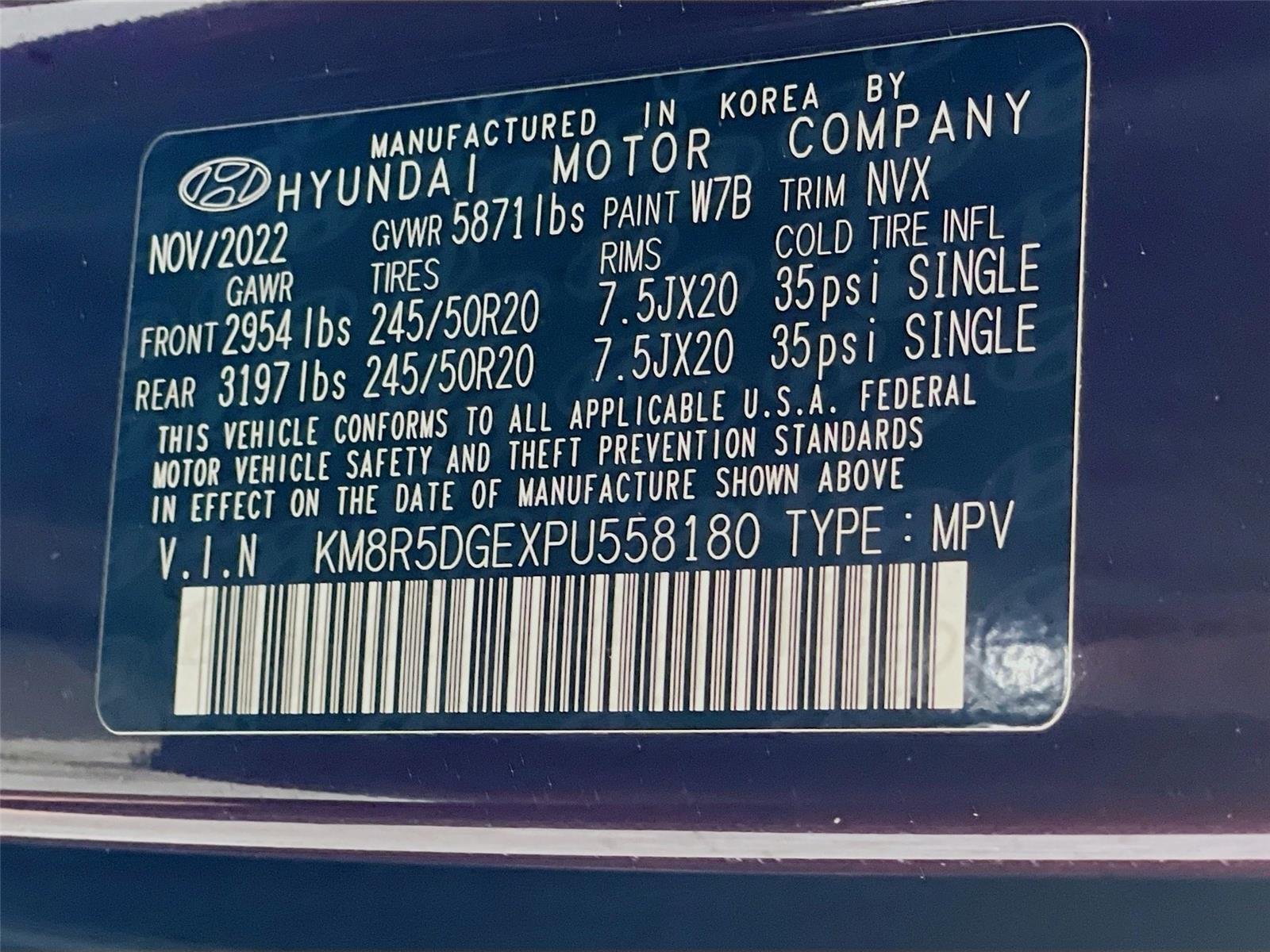 Certified 2023 Hyundai Palisade Limited w/ Cargo Package AWD/4WD image 38
