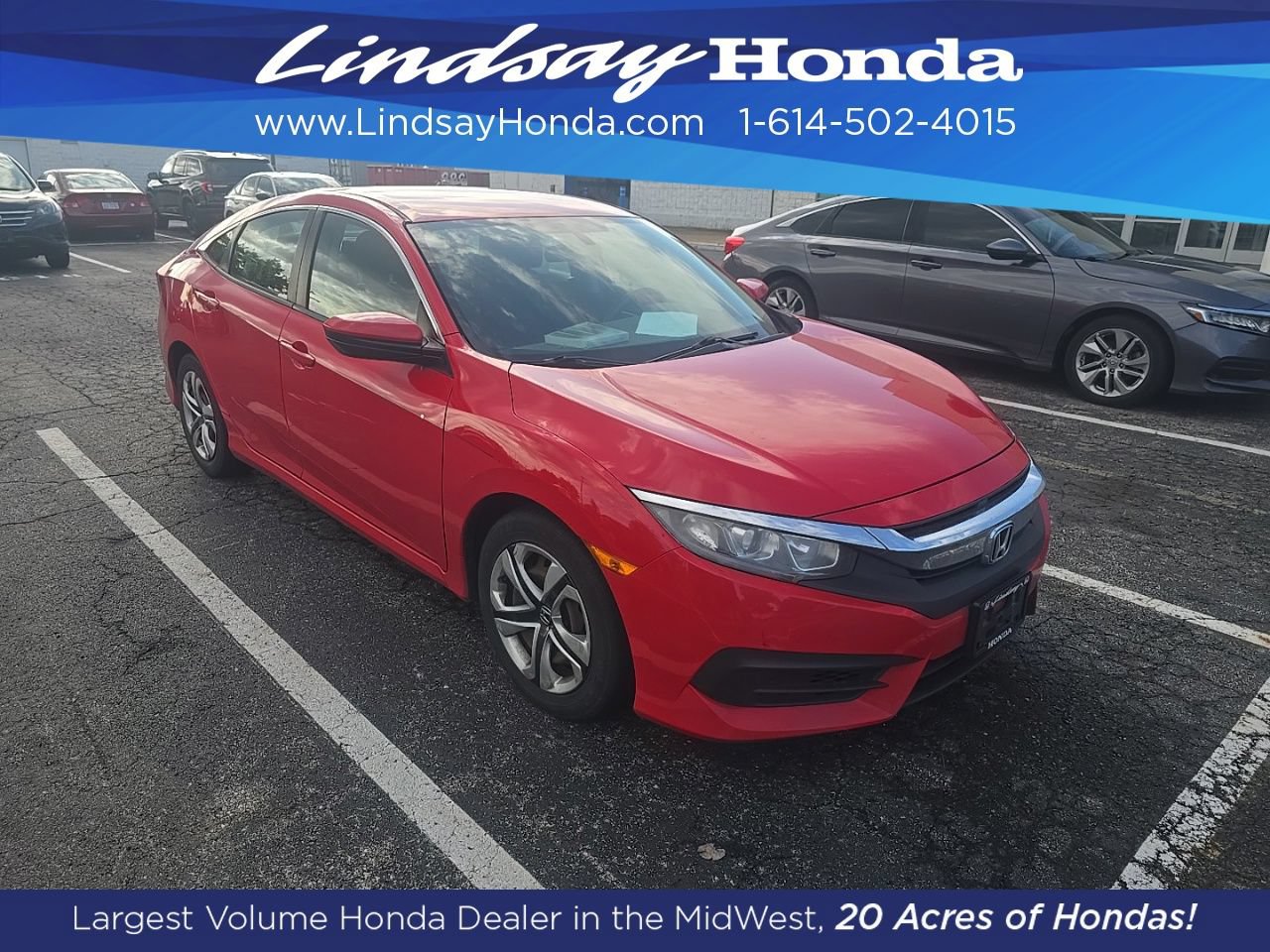 Used 2017 Honda Civic LX image 3
