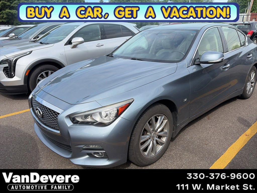 Used 2015 INFINITI Q50 Premium w/ Navigation Package AWD/4WD video 1