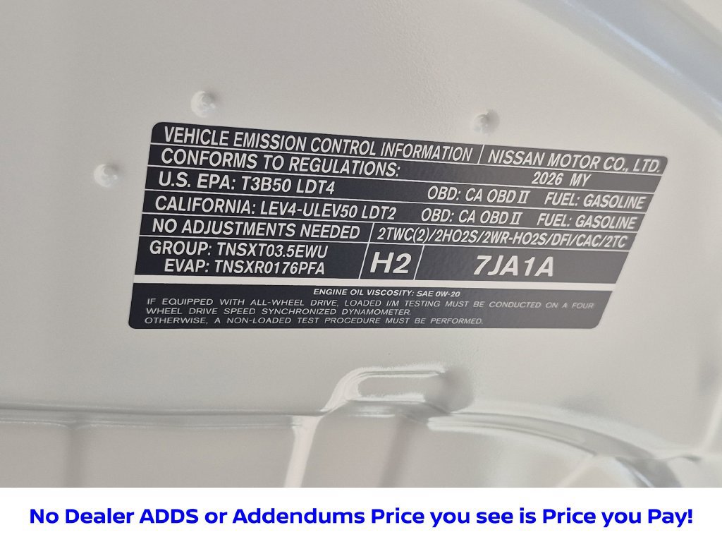 New 2026 Nissan Armada PRO-4X AWD/4WD image 44