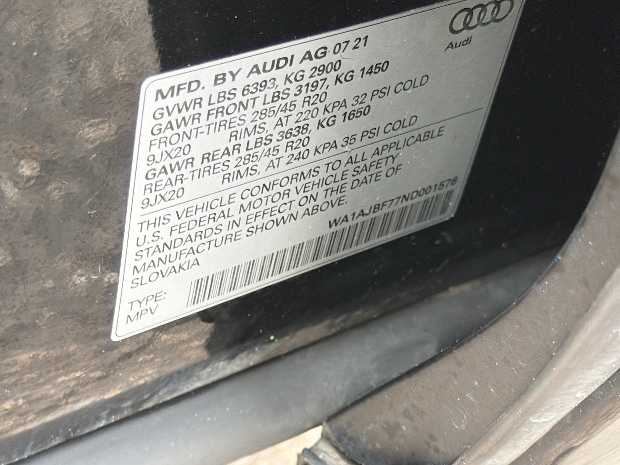 Used 2022 Audi Q7 2.0T Premium w/ Convenience Package AWD/4WD image 44