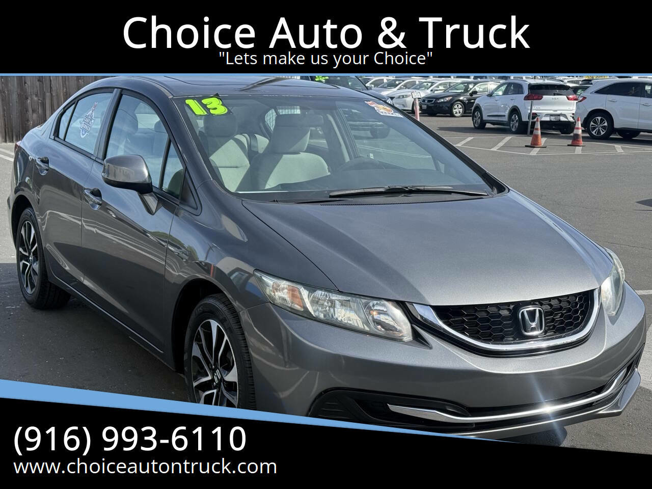 Used 2013 Honda Civic EX