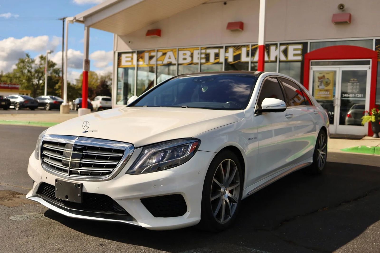 Used 2015 Mercedes-Benz S 63 AMG 4MATIC Sedan w/ Driver Assistance Package
