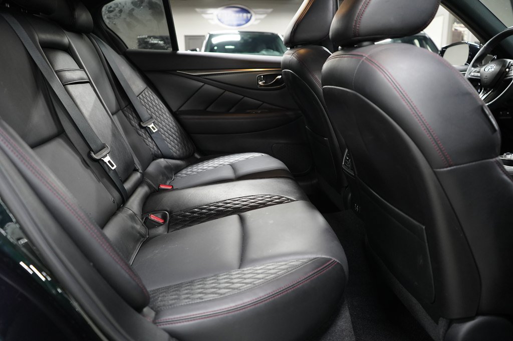Used 2023 INFINITI Q50 Red Sport 400 w/ Black Opal Edition RWD image 31