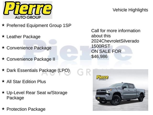 Used 2024 Chevrolet Silverado 1500 RST w/ True North Edition Plus AWD/4WD image 7