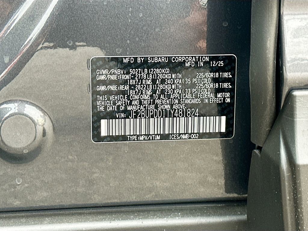 New 2026 Subaru Outback Limited AWD/4WD image 33