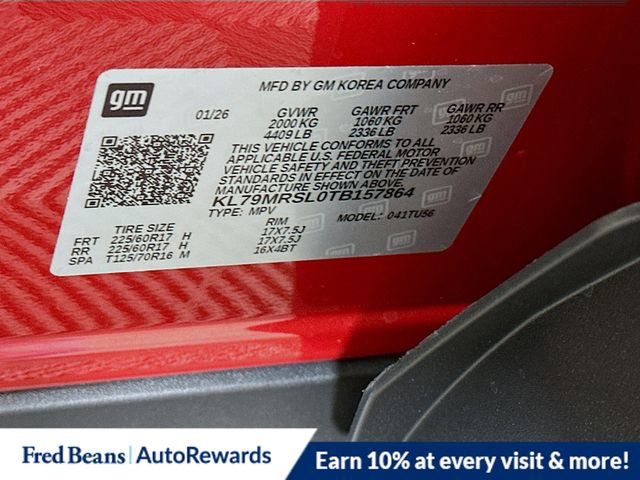 New 2026 Chevrolet TrailBlazer LT image 19