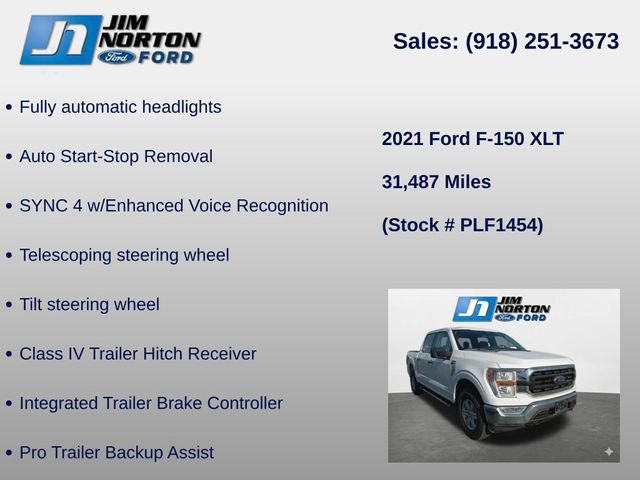 Used 2021 Ford F150 XLT w/ Trailer Tow Package image 15